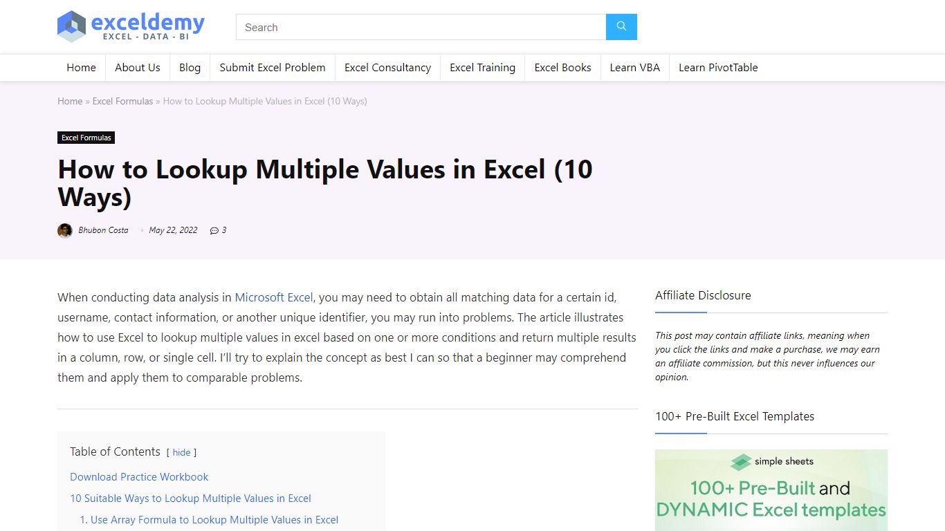 How to Lookup Multiple Values in Excel (10 Ways) - ExcelDemy